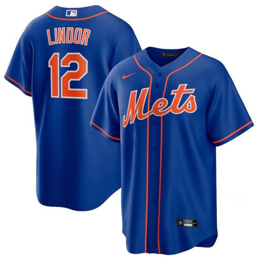 Mets 12 Francisco Lindor Royal Nike Cool Base Jersey Dzhi,We sell and wholesale Mets 12 Francisco Lindor Royal Nike Cool Base Jersey Dzhi on line form chian!
